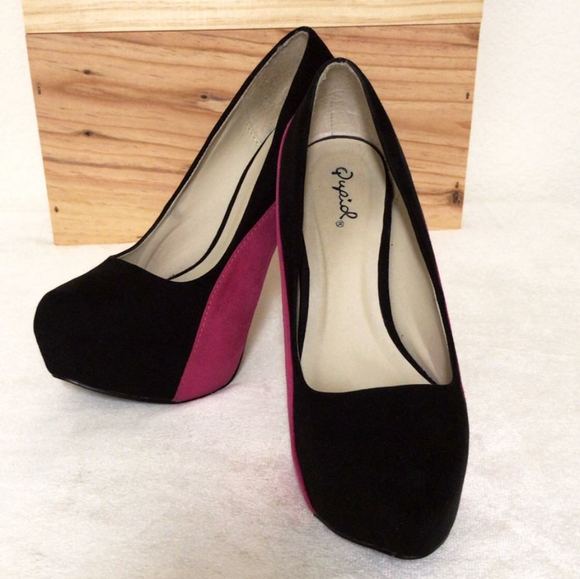 Qupid Shoes - QUPID Multicolored Heels